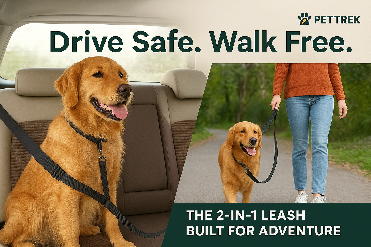 PetTrek JourneyGuard™ Leash